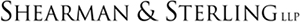 (SHERMAN & STERLING LLP LOGO)