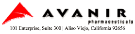 (AVANIR LOGO)