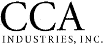 (CCA INDUSTRIES, INC. LOGO)