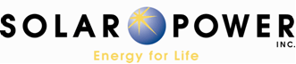 (SOLAR POWER INC. LOGO)