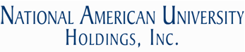 (NATIONAL AMERICAN UNIVERSITY HOLDINGS, INC. LOGO)