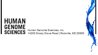 (HUMAN GENOME LOGO)