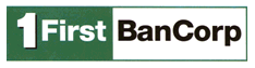 (1FIRST BANCORP LOGO)