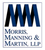 (MORRIS, MANNING & MARTIN, LLP LOGO)