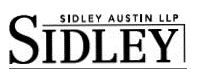 (SIDLEY LOGO)