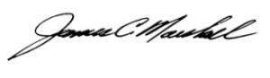 MARSHALL SIGNATURE