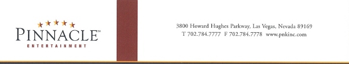 (PINNACLE LETTERHEAD LOGO)