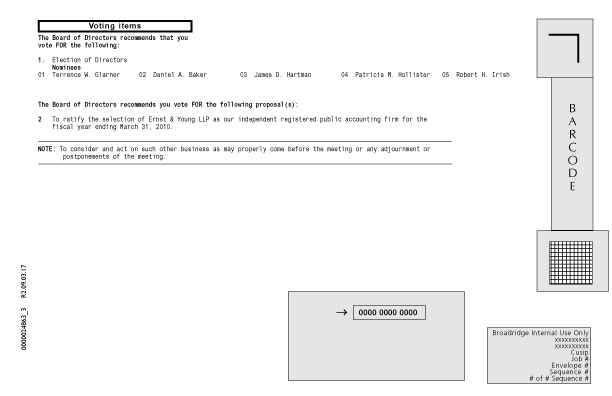 Notice of Internet Availability -- p. 2