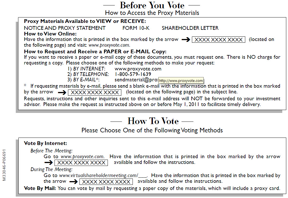 Page 2 of notice card