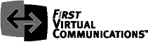 First Virtual Communications logo