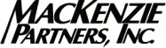 (MACKENZIE PARTNERS, INC. LOGO)