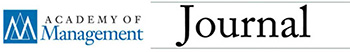 (ACADEMY OF MANAGEMENT JOURNAL LOGO)