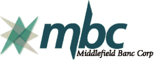 (MIDDLEFIELD BANC CORP. LOGO)