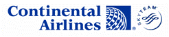 (Continental Airlines Logo)