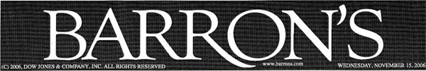 (BARRON'S LOGO)