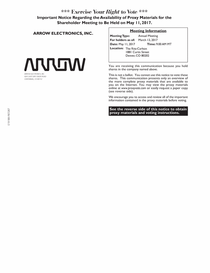 Arrow Proxy Notice