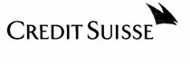 (CREDIT SUISSE LOGO)