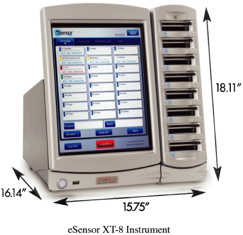 (eSensor XT-8 Instrument)