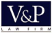 (v&P LOGO)