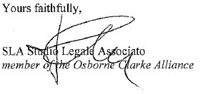 (SIGNATURE BLOCK)