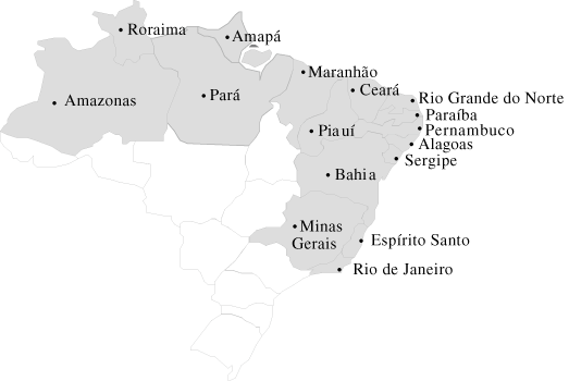 (MAP OF REGION I)