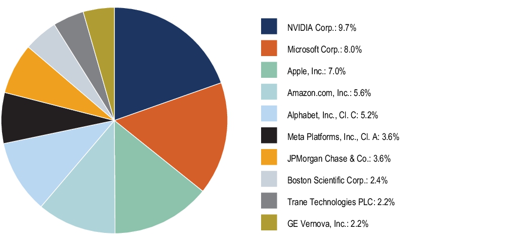 Graphical Representation - Top N Holdings Chart