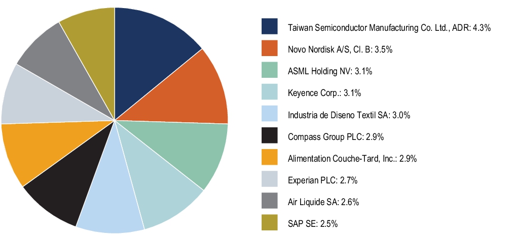 Graphical Representation - Top N Holdings Chart