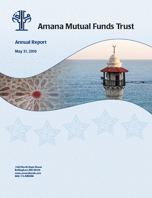 Amana Mutual Funds Trust: Annual Report May 31, 2010