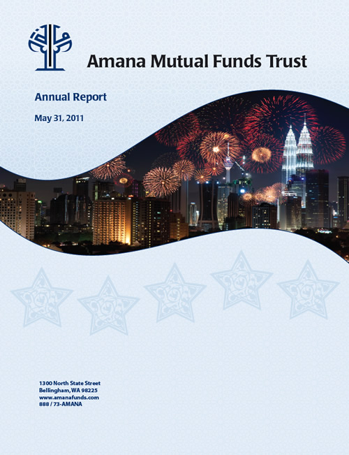 Amana Mutual Funds Trust Annual Report May 31, 2011