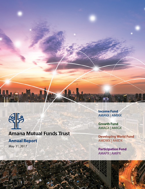 Amana Mutual Funds Trust Annual Report May 31, 2017