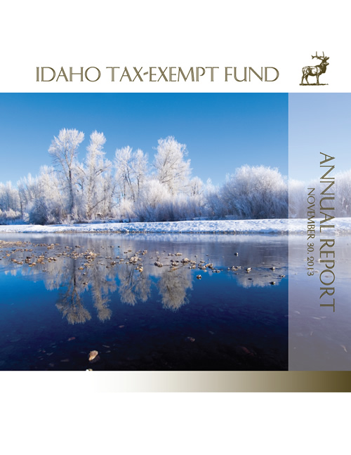 Idaho Tax-Exempt Fund Annual Report November 30, 2013