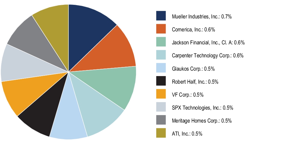 Graphical Representation - Top N Holdings Chart