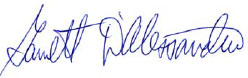 Garrett D'Alessandro signature