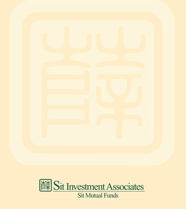 (SIT MUTUAL FUNDS LOGO)