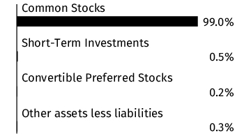 Graphical Representation - Allocation 1 Chart