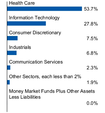 Graphical Representation - Allocation 1 Chart