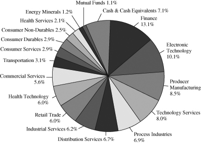 Focus Fund pie chart