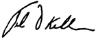 Ted Kellner signature