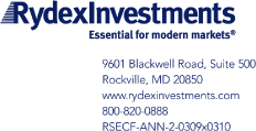 (RYDEXINVESTMENTS LOGO)