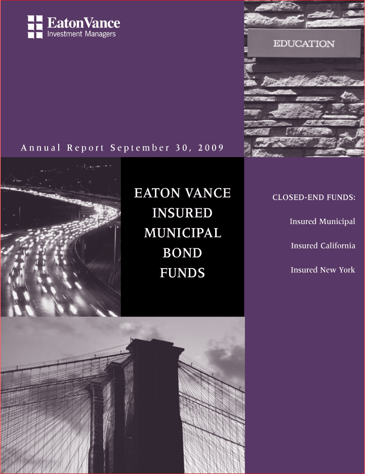 (EATON VANCE INSURED MUNICIPAL BOND FUNDS LOGO)