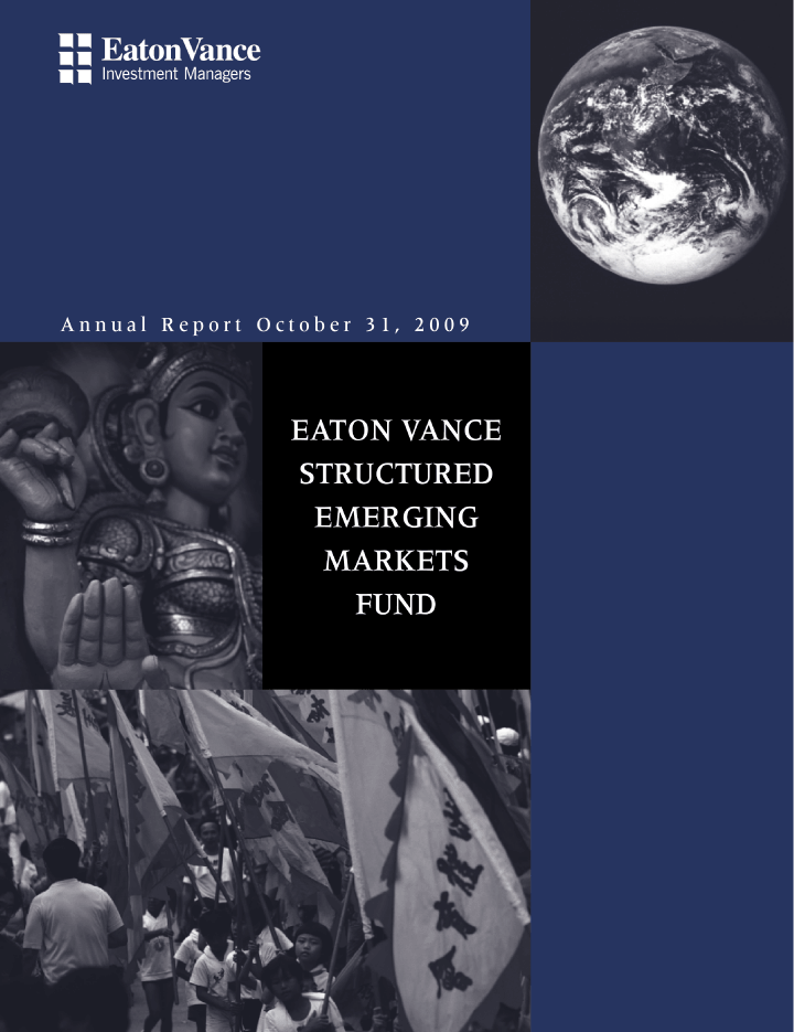 (EATON VANCE COVER PAGE)