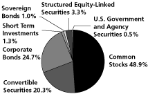 (Calamos Global Dynamic Income Fund Pie Chart)