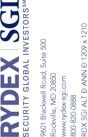 (RYDEX SGI LOGO)