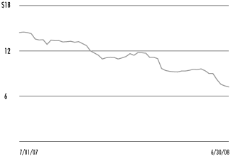 (SHARE PRICE CHART)