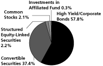 (Calamos Convertible and High Income Fund Pie Chart)