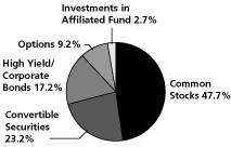 (Calamos Global Total Return Fund Pie Chart)