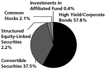 (Calamos Convertible and High Income Fund Pie Chart)