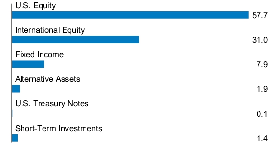 Graphical Representation - Allocation 1 Chart