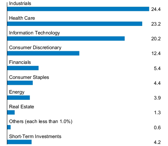 Graphical Representation - Allocation 1 Chart