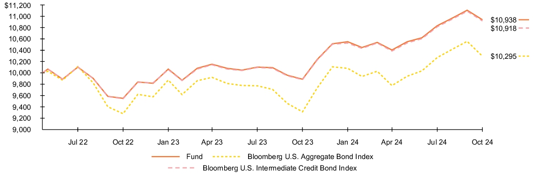 Fund Performance - Growth of 10K